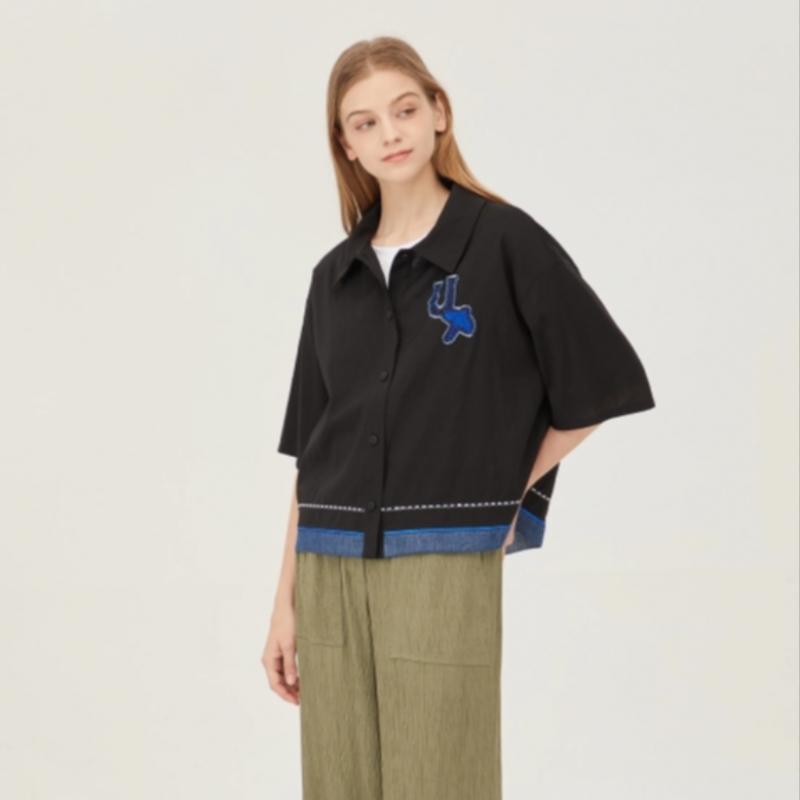 Benetton Benetton Linen Blend Andy Blouse Babla9531