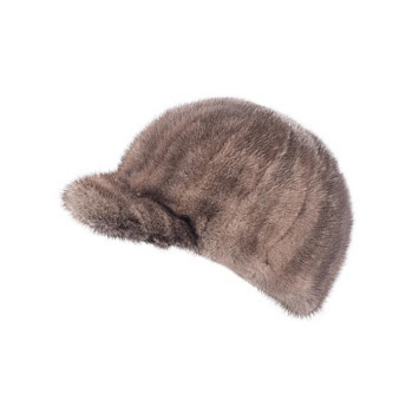Mink hat mink hair winter fashion mink hat men and women versatile thickened warm knight hat tide