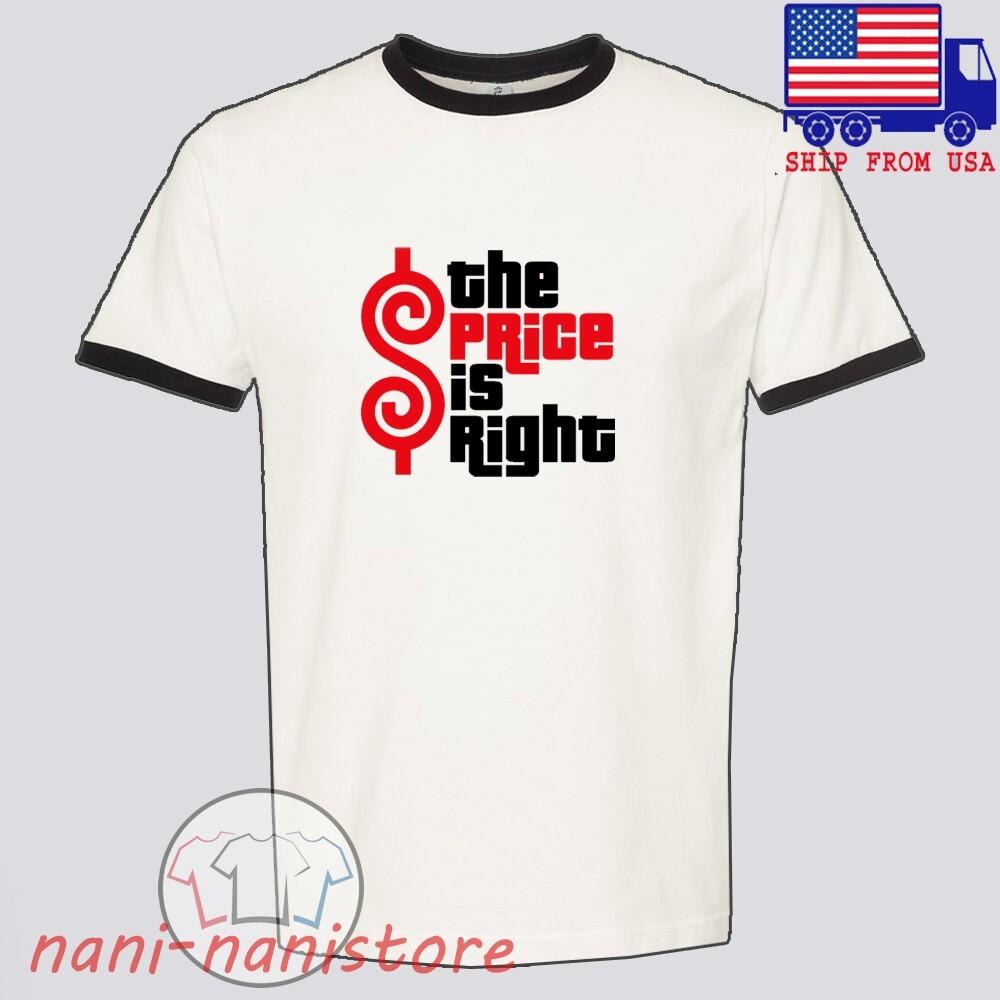 

The Price is Right Men#039;s Ringer Black Size S3XL Unisex T-Shirt XXXL