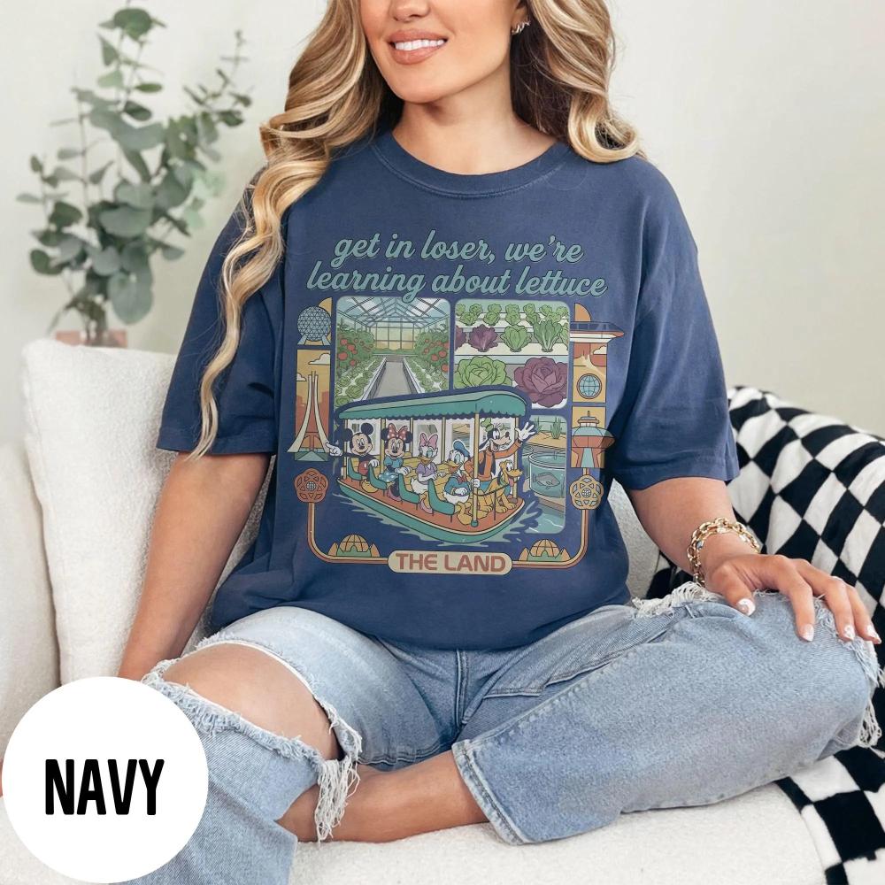 Retro Friends Epcot The Land TShirt Living with The Land Epcot Farming Shirt Family Trip Shirts Magic Kingdom
