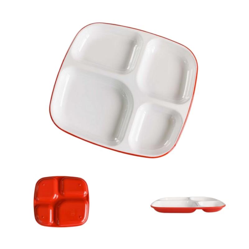 Assiettes repas compartimentées en mélamine DISHJOY