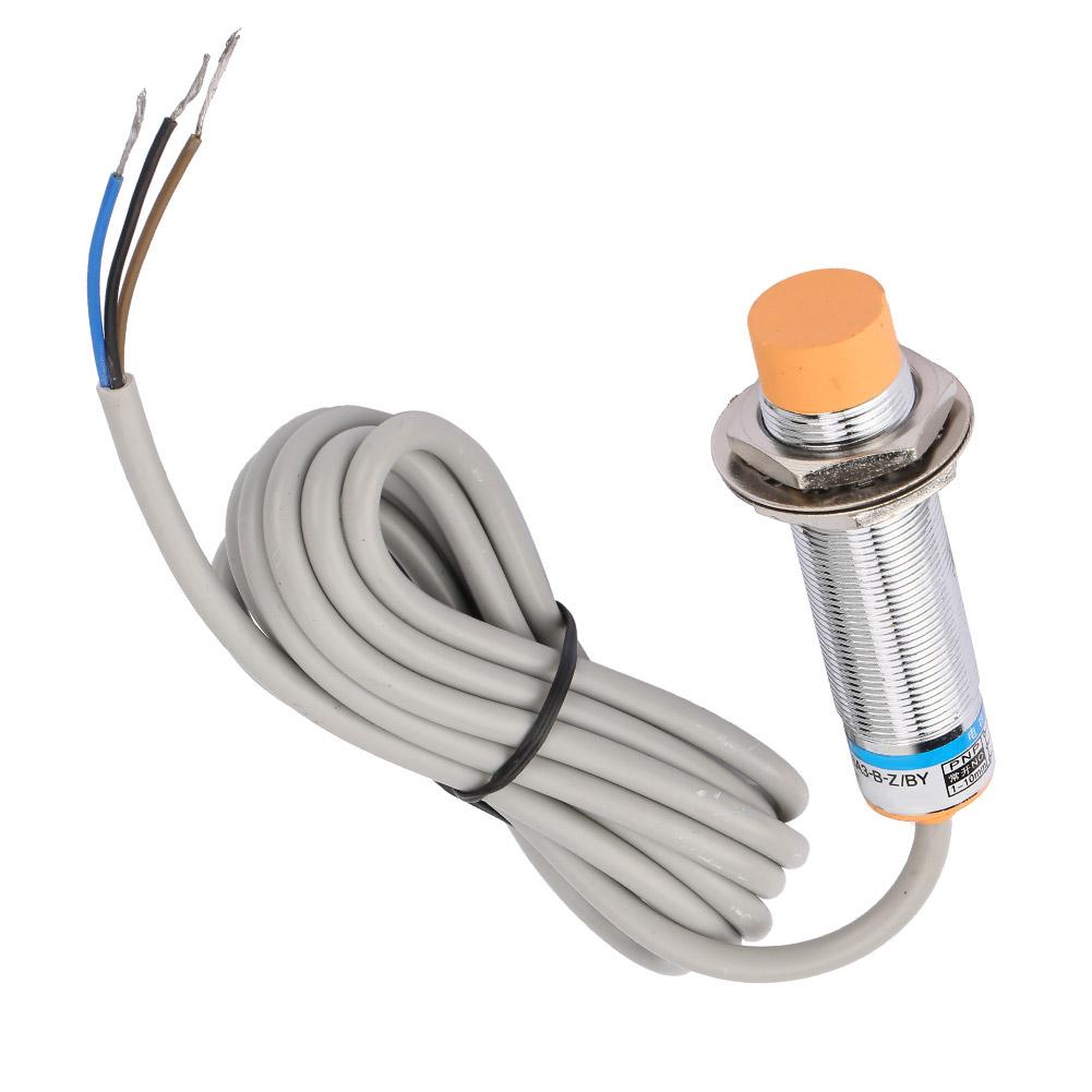 LJC18A3 B Z BY DC Type 3 Wires PNP Normally Open Inductive Sensor Capacitance Proximity Switch