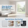 Invisible Mosquito Net Window Screen Cuttable Eco-Friendly Fly Mesh Insect Bug Shield for Family Home Living Space