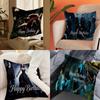 The Vampireing Diaries Theme Birthday Maple Design Cushion Cover Harvest decor Holiday Decorati Pillow Cover
