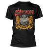 26 Saxon 40 Years Of British Metal S M L XL XXL T-Shirt Offizielles Band T-Shirt Unisex T-Shirt
