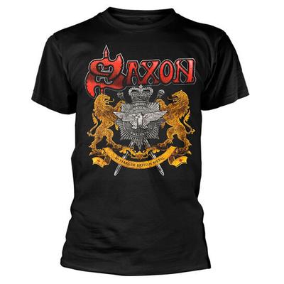 26 Saxon 40 let britského metalu S M L XL XXL Tričko Oficiální tričko kapely Unisex tričko