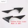 Car Inner Window Front Pillar A Triangle Panel Decoration Cover Trim For Mazda 6  - 2024 Carbon Fiber Accessories Interior