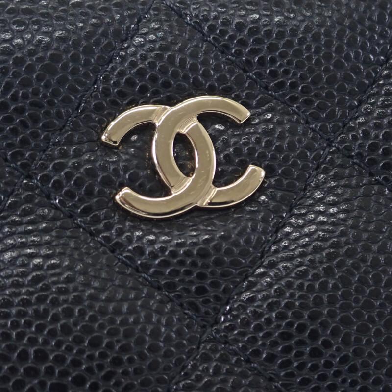 CHANEL  AP2061 Coin case black Women