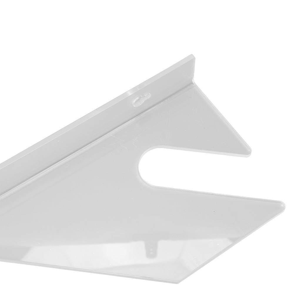 Skateboard Wall Mount Display Rack Acrylic 3 Tier Horizontal Skateboard Wall Display Hanger for Longboards Snowboards