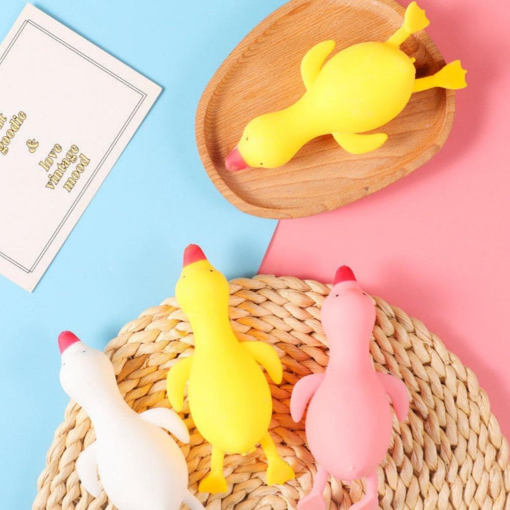 Antistress Duck Squeeze Goose Cute Kawaii Animals Vent For Kids Adults Decompression Stretch For Kids Best Gift