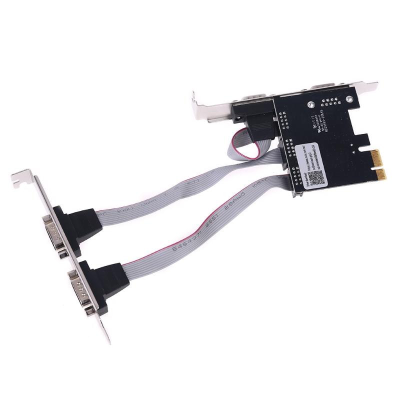 Serial Riser Cheap TXB071 PCI Express Add on Card 4 Ports Serial Riser Cards Multi ...