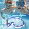 Kids Swim Goggles With Earplug No Leakage Anti-Fog UV Protection For 3-15 Years Old Silicone Scuba Diving Snorkeling Equipment