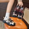 2025 Autumn New Anti-collision Hiking Shoes Hiking Casual Shoes Women's Platform Heightening Sports Outdoor Ugly Cute Dad Shoes
