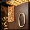 Space Saving Stainless Steel Bathroom Tissue Holder Walnut Shelf Wall Mount 55KF