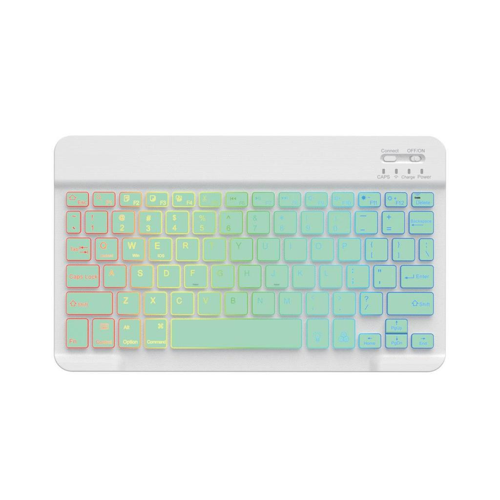 Russian Wireless RGB Backlit Bluetooth Keyboard & Mouse Set for iPad, Phone, Tablet