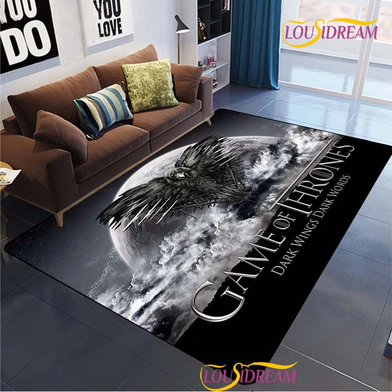 Dragon Of Game Carpet for Living Room Bedroom Rug Kitchen KidsDoor Unslip Floor Mat Birthday Gift Photography Props Alfombra Rug