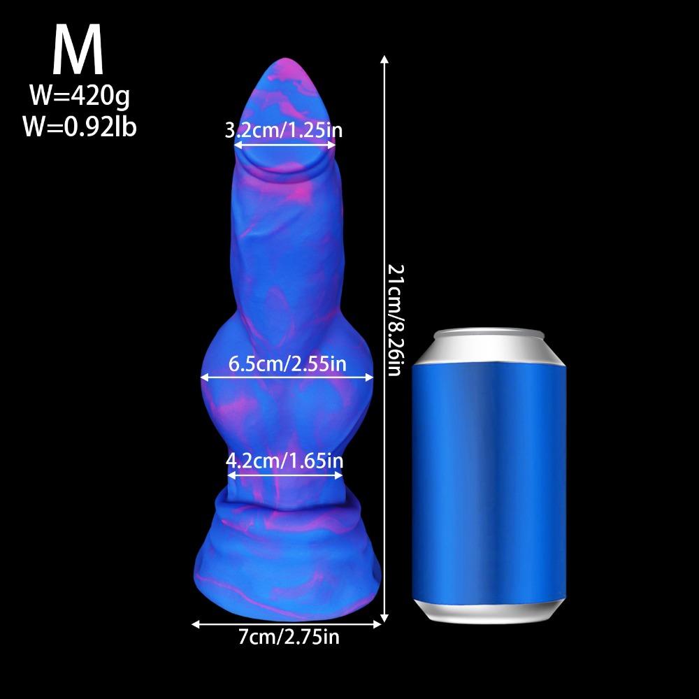 Silicone Realistic Dildo Soft Texture Strong Suction Cup Adult Sex Toy for Women