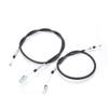 2PCS Rear Brake Cable Left Right 54005‑1201 54005‑1202 Replacement for Kawasaki Mule Gasoline Diesel 2x4 4x4