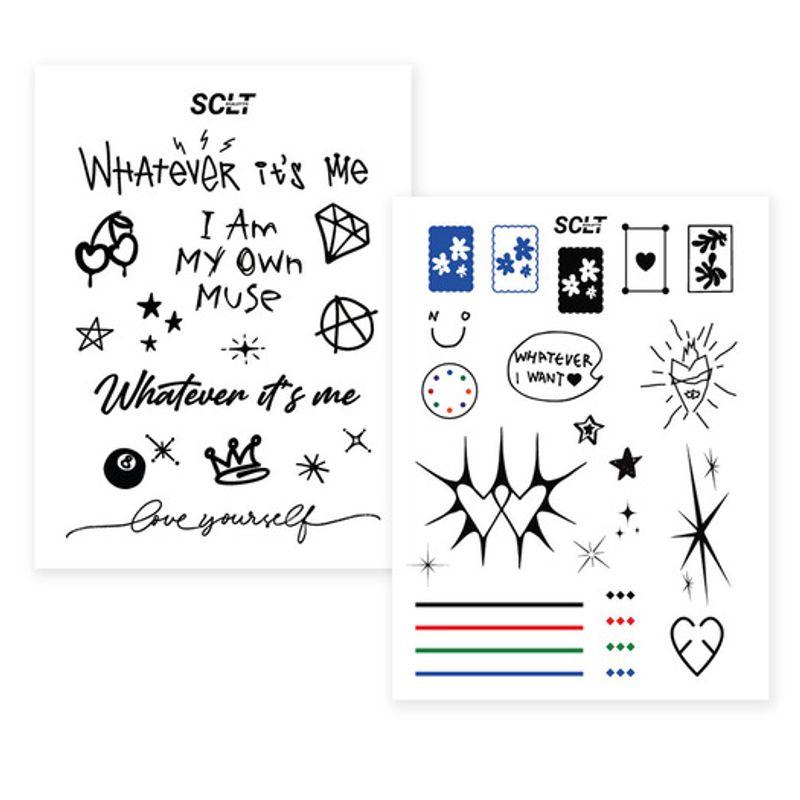 

SBW100 Whatever its me tatto sticker