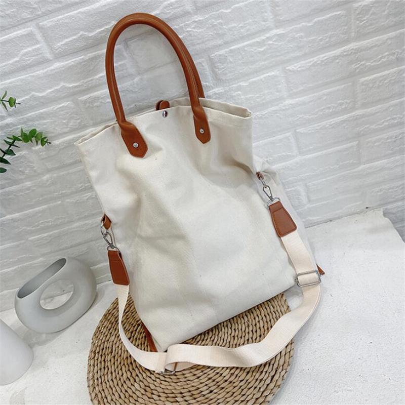 large canvas shopping bolsa