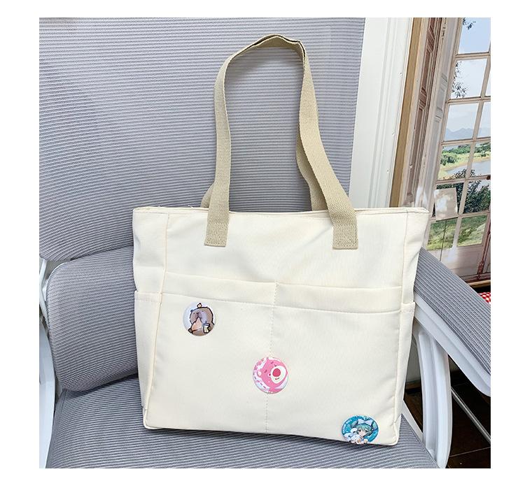 New large-capacity Oxford cloth shoulder bag for business travel Durable and strong tote bag Lightweight women's handbag