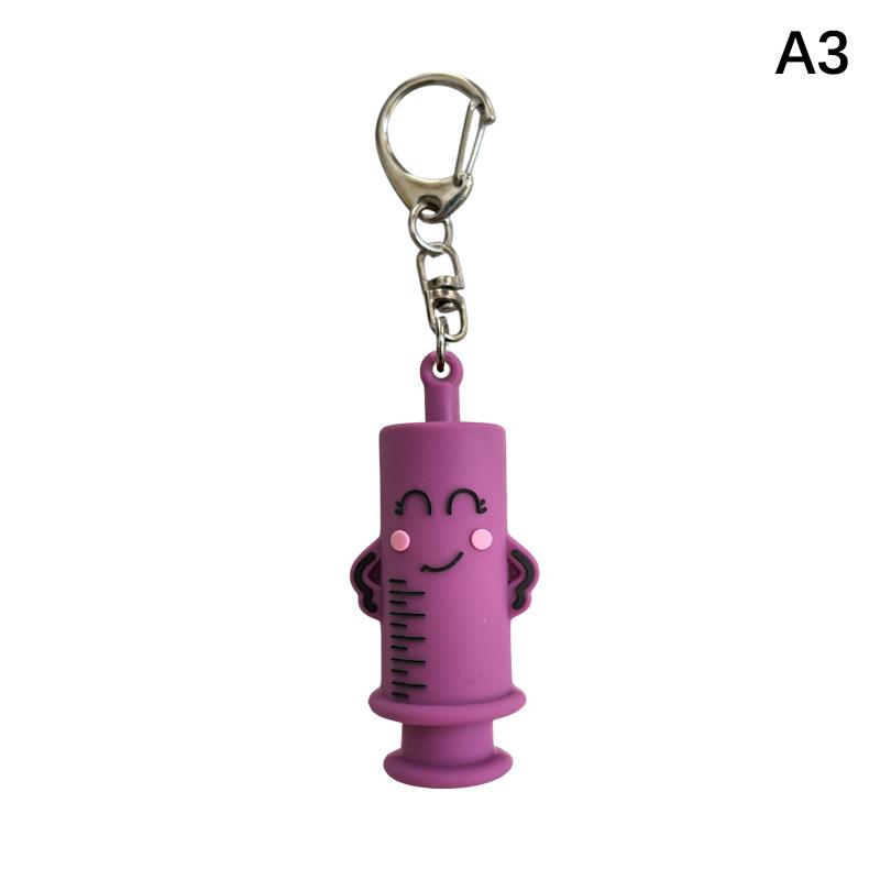 1PC Glass Bottle open Ampoule Bottle Opener Keychain Rubber Cutter Aid Medication Vial Breaker Tool For Home Nurses Doctor Tool1
