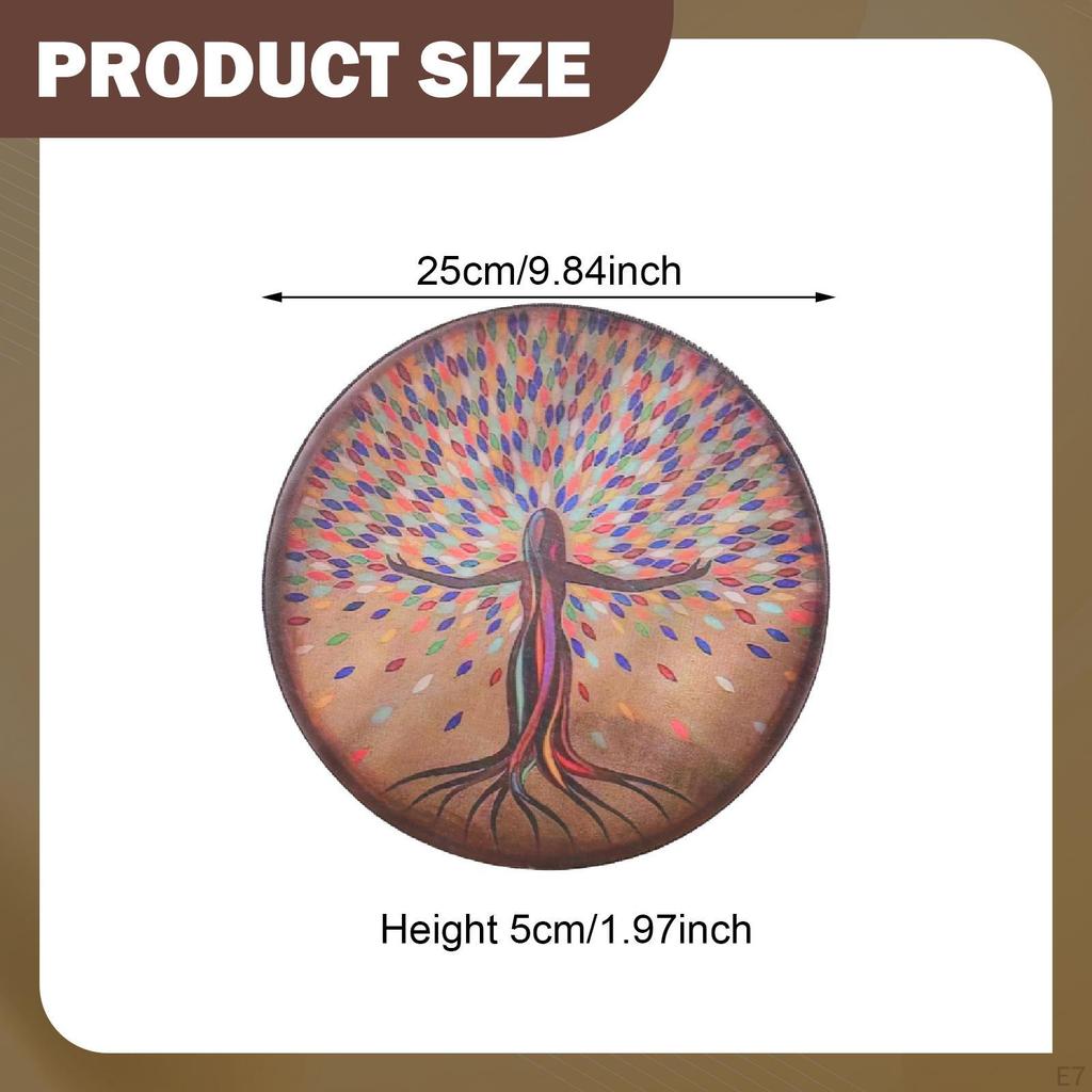 Portable Creative Instrumental Hand Drum for Performances, Party Decorations, And Gifts Music