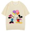 Clothing Summer 2025 Mickey Minnie Mouse Short Sleeve T-shirts Girls Funny Fashion Streetwear Shirt Unisex
