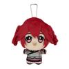 10CM Kasane Teto Plush Doll Cute Anime Peripherals Toy Birthday Christmas Gift