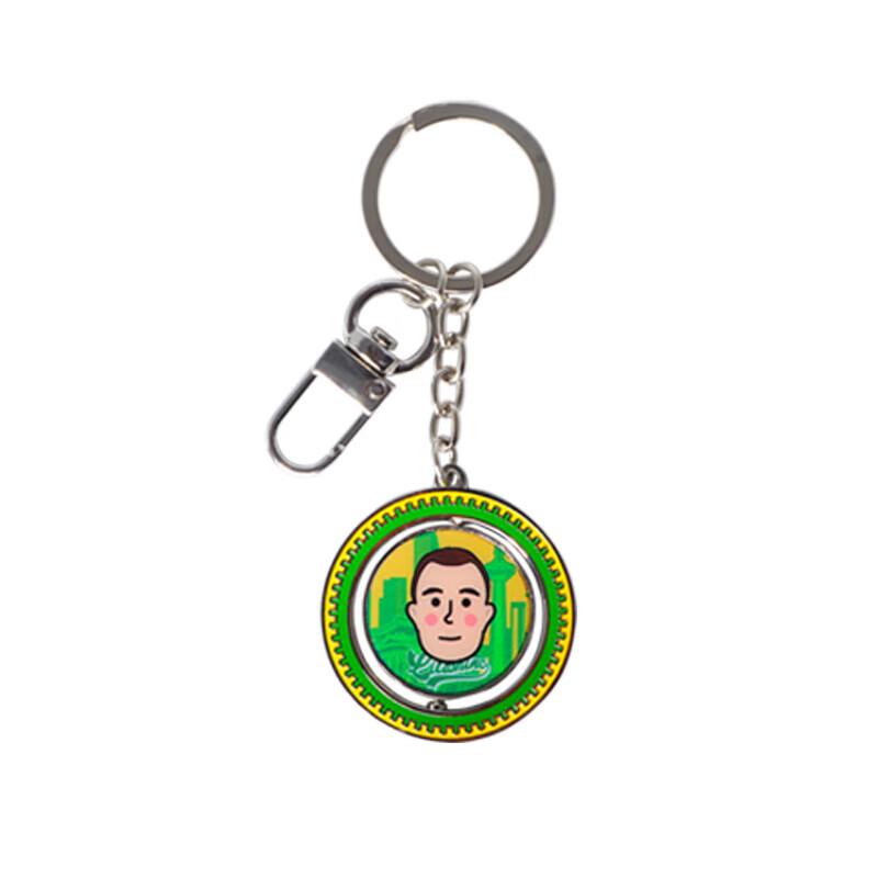 

Official Liaoning Flying Leopards Basketball Player Cartoon Keychain