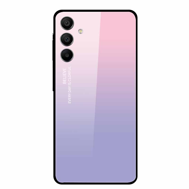 Tempered Glass Case for Samsung Galaxy A16 5G Back Cover Hard Case for SamsungA16 Phone Case Fundas Cool Protective Cute Bumper