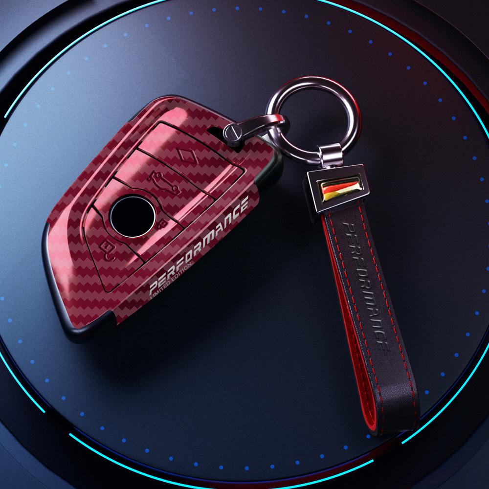 Abs Car Key Case Cover Shell Fob For Bmw X1 X3 X5 X6 X7 G20 G30 G05 F15 F16 1 3 5 7 Series F01 F02 G11 F48 F39 Auto Accessories