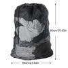 Large Size Laundry Mesh Bag Solid Color Drawstring Laundry Bag Anti-Snagging Anti-Deformation Mesh Clothes Washing Bag 60X90Cm