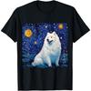 Samoyed Starry Night - Samoyed T-Shirt(3)