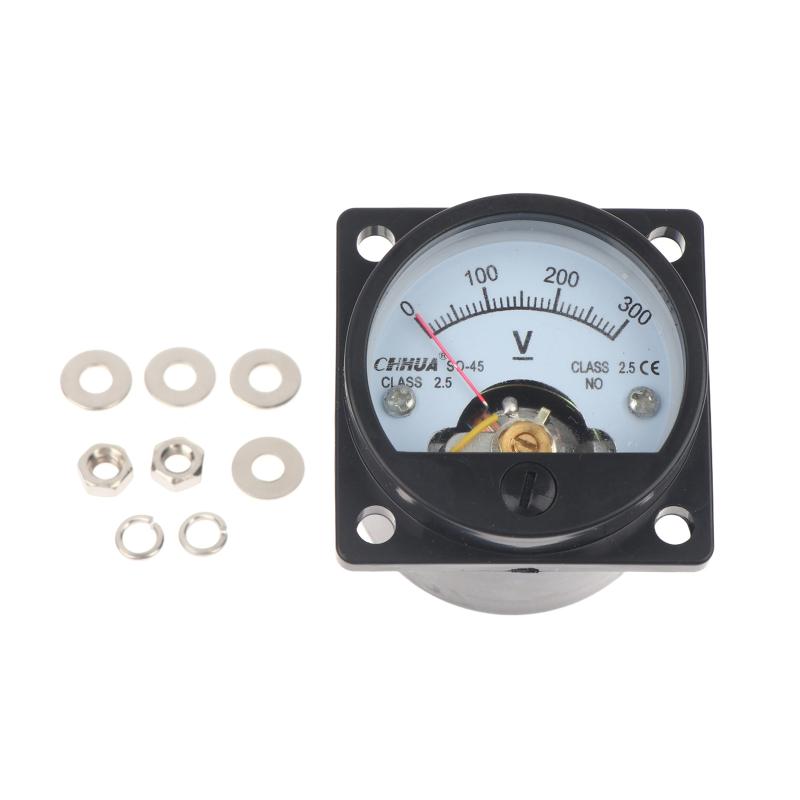 So-45 Analog Dc 1V-800V Voltmeter Sensitive Pointer Accurate Display Long Service Life For Electrical Testing Industrial Project
