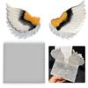 Angel Wings Silicone Molds Epoxy Resin Casting Molds for Jewelry Making Crafs DIY Pendant Necklace for Key Chain Decor