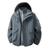 2025 Cross-Border Dopamine Mountaineering Jacket: Unisex Three-in-One Outdoor Coat for Autumn and Winter