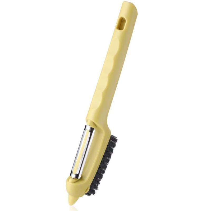 Portable Kitchen Peeler and Scrubber for Fruit and Vegetable Cleaning A1