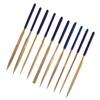 10pcs Titanium Alloy Coated Grinding Diamond Needle Files Set Repair Tools