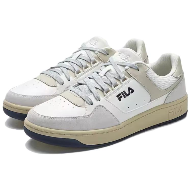 FILA Targa Retro Versatile Low-Top Sneakers Men sneakers White Gray F12M422206FMF