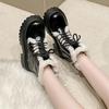 2024 Winter New Thick Soled Women's Boots British Wind Plus Fleece Thickened Warm Women's Short Boots Size 35-42