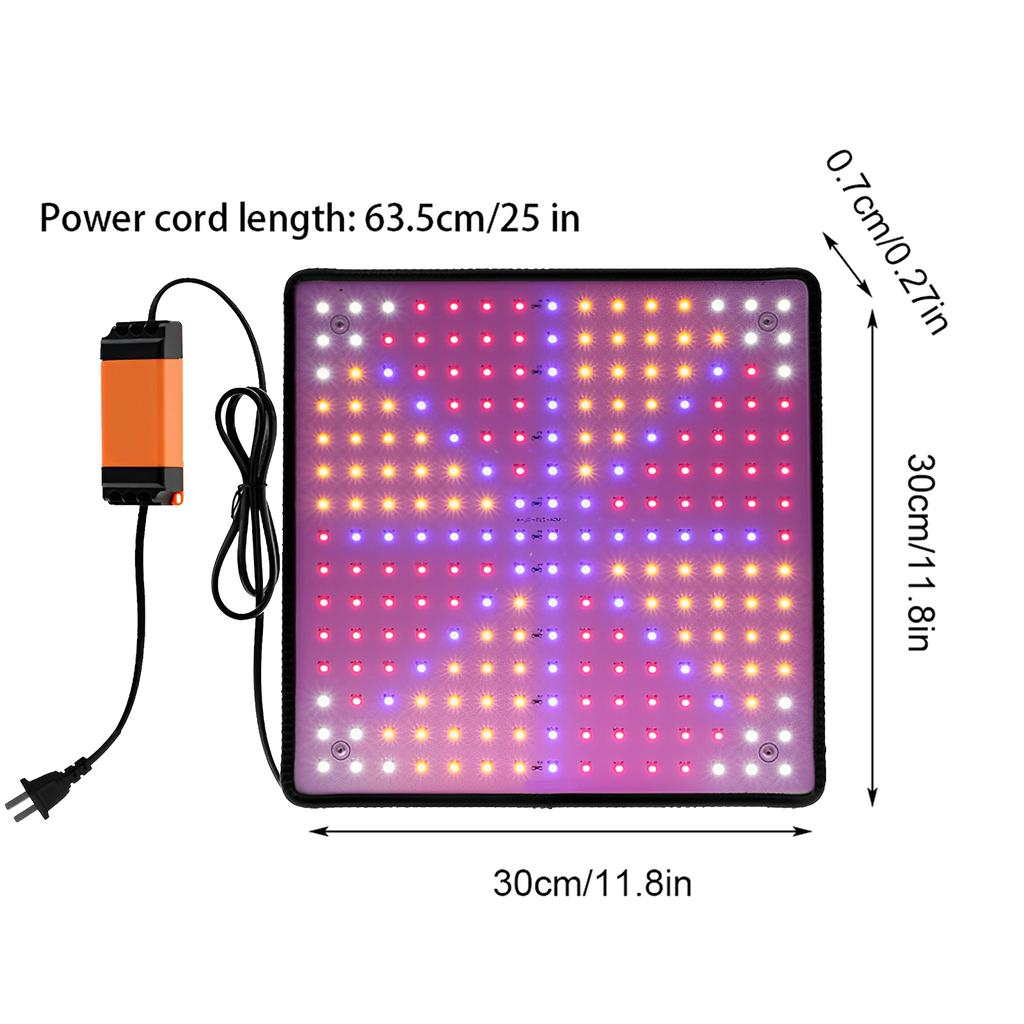 LED Grow Light US Standard Plug Full Spectrum Grow Lamp Indoor Succulent Growing Light Hanging Seedling Lamp for Seedling 2025