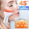 3 Colors LED Neck Beauty Device EMS Facial Lifting Massager Double Chin Remover Heat Therapy Face Skin Rejuvenation Instrument