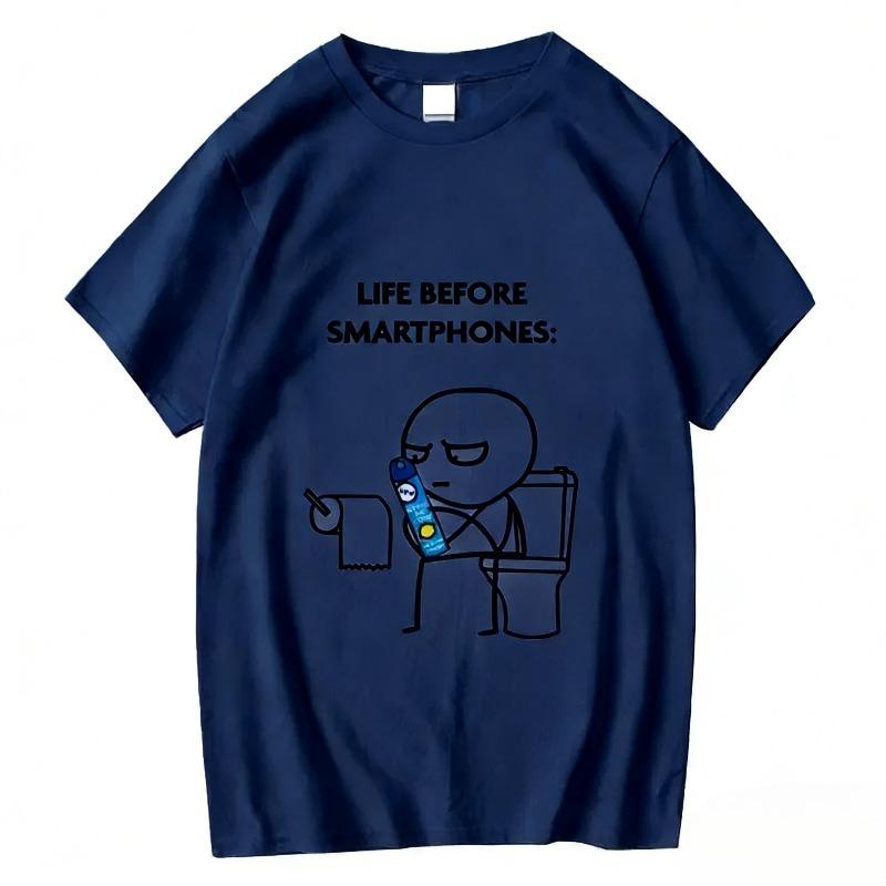 Men s T-shirt High Quality 100% Cotton Fabric Simple Stylish High Quality Streetwear Versatile Summer Casual Loose O-neck Tops L