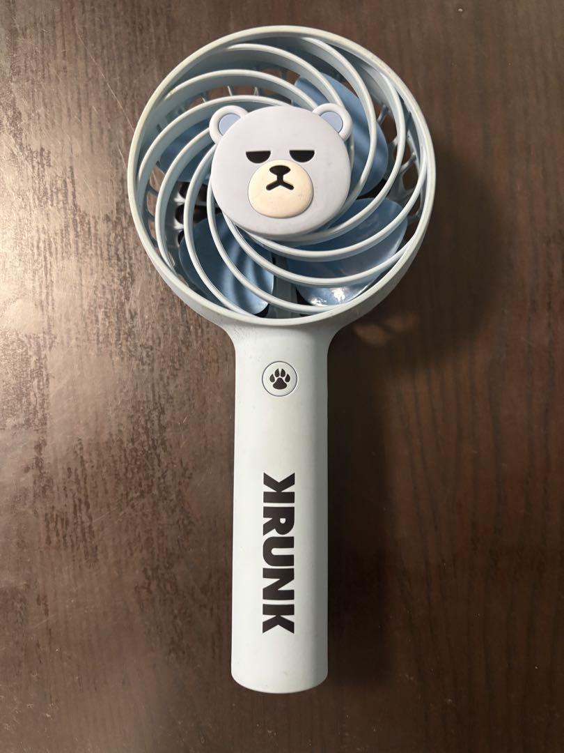 

[USED] BIGBANG KRUNK Handy Fan Light Blue