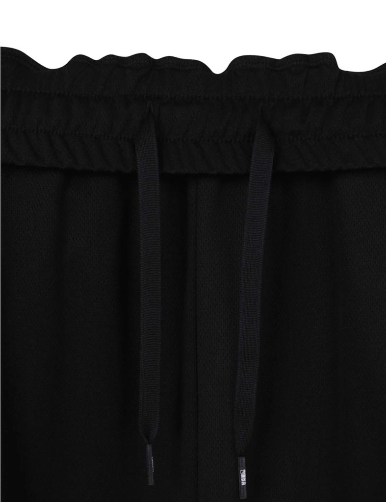 Enbiei Essential Small Logo Mesh Bermuda Shorts Black