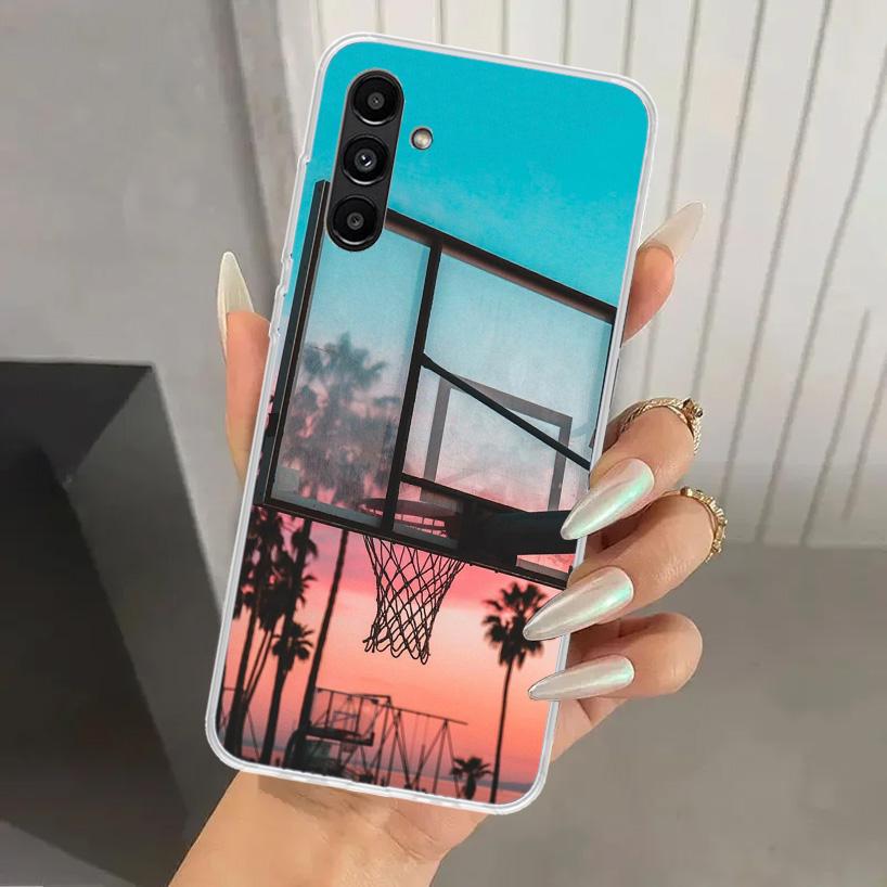 Basketball Basket Play Phone Case for Samsung Galaxy A16 A26 A36 A56 A15 A25 A35 A55 A14 A24 A34 A54 A13 A23 A33 A53 A05S A04S A