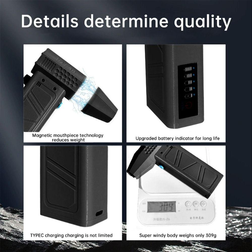 140000RPM Turbo Jet Fan Power Display Blower Cleaner Portable Brushless Vacuum  Car Cleaning