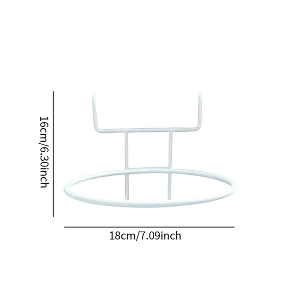 Flowerpot Hanger Railing Flower Pot Hanging Basket Sturdy Multifunctional Iron