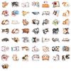 50 Adorable Pixel Kitten Stickers for Journals, Notebooks, Phones, and More